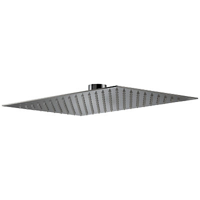 Abode Storm Rectangular Showerhead, 34 x 22cm